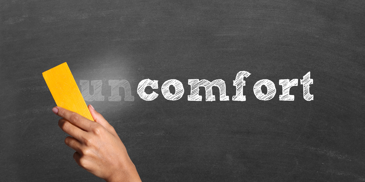 Changing word uncomfort into comfort